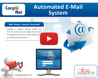 CargoNet cargo Software Automated E-Mail System
