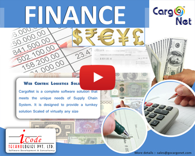 Cargonet Freight Forwarding Finance Software Finance