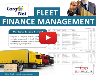 Cargo Fleet Finance Management Software