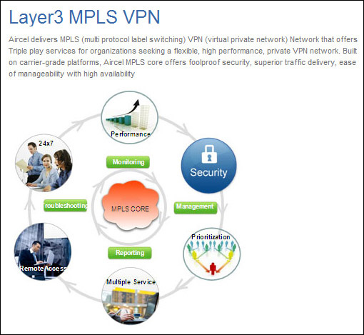 CargoNet VPN network for Logistics