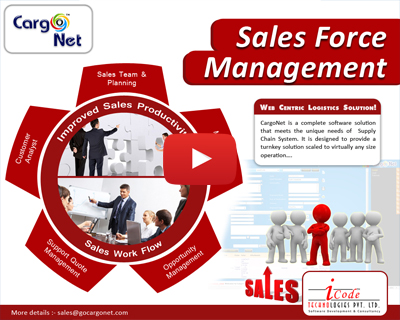 CargoNet Sales Force Management Software